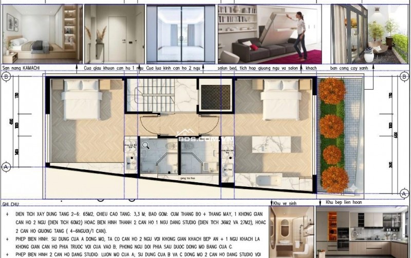 Bán Nhà Chính Chủ 69m² – Sát Ga Cát Linh, cách Phố Hào Nam 20m